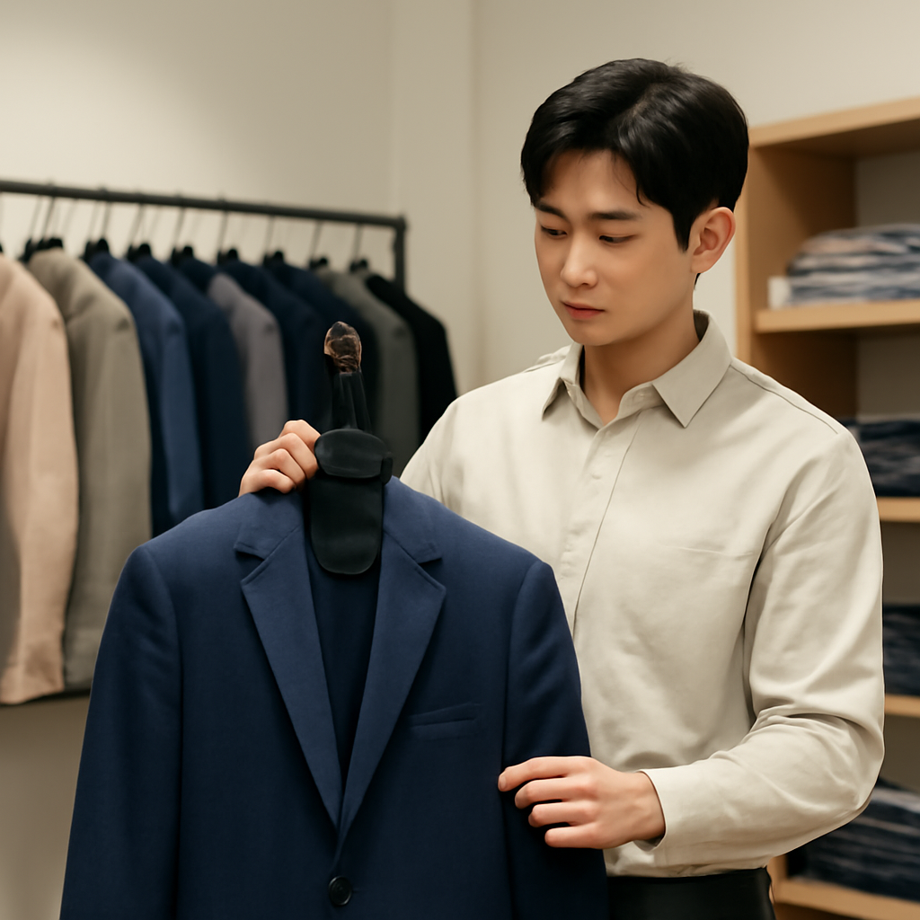 남성의류매장 대표 이미지
